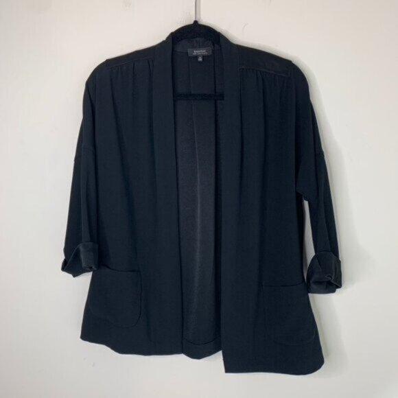 Babaton Aritzia Black Oversized Blazer Kimono Open front Unstructured Size XS - Picture 4 of 14